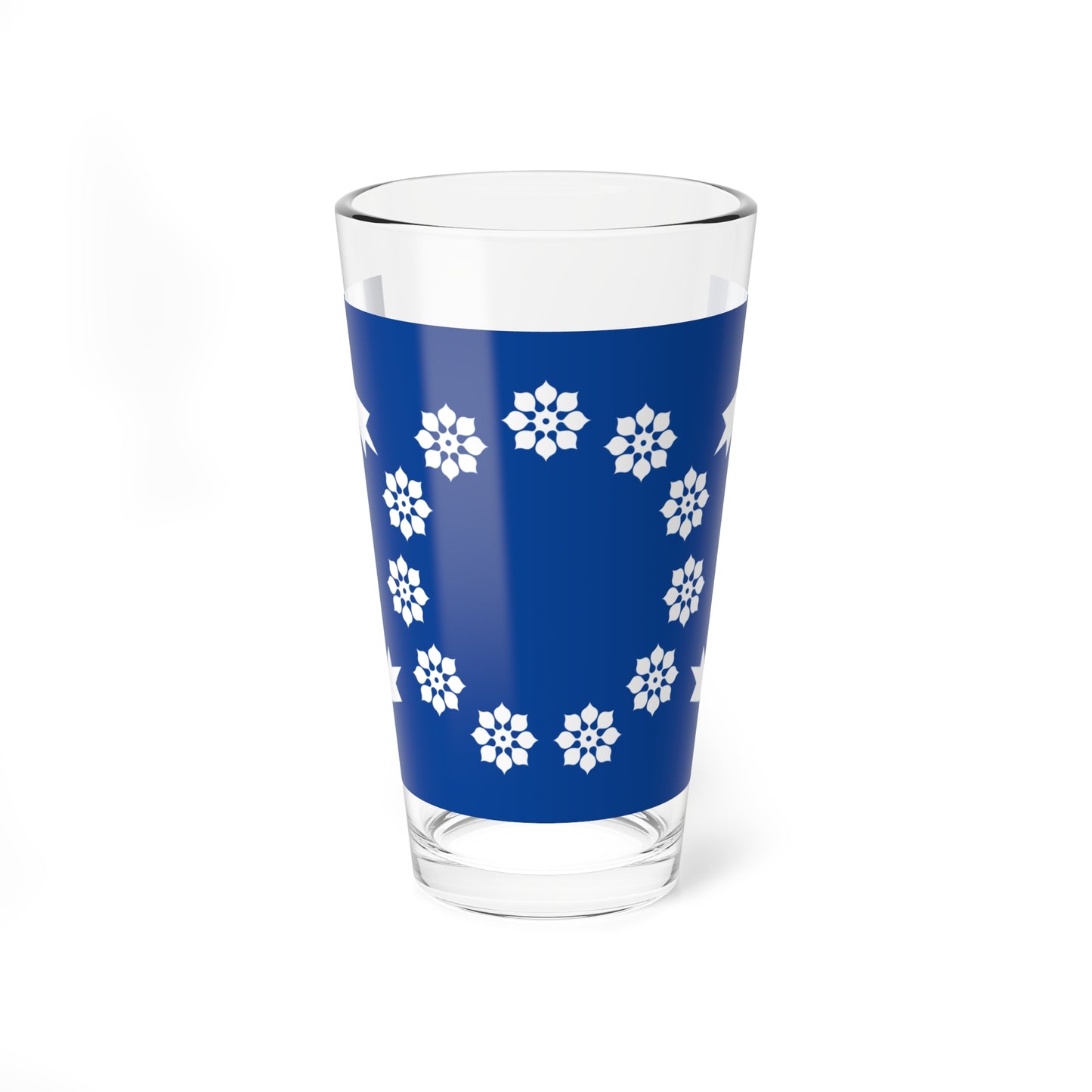 Belle-Ile-en-Mer traditional district flag (France) Pint Glass 16oz