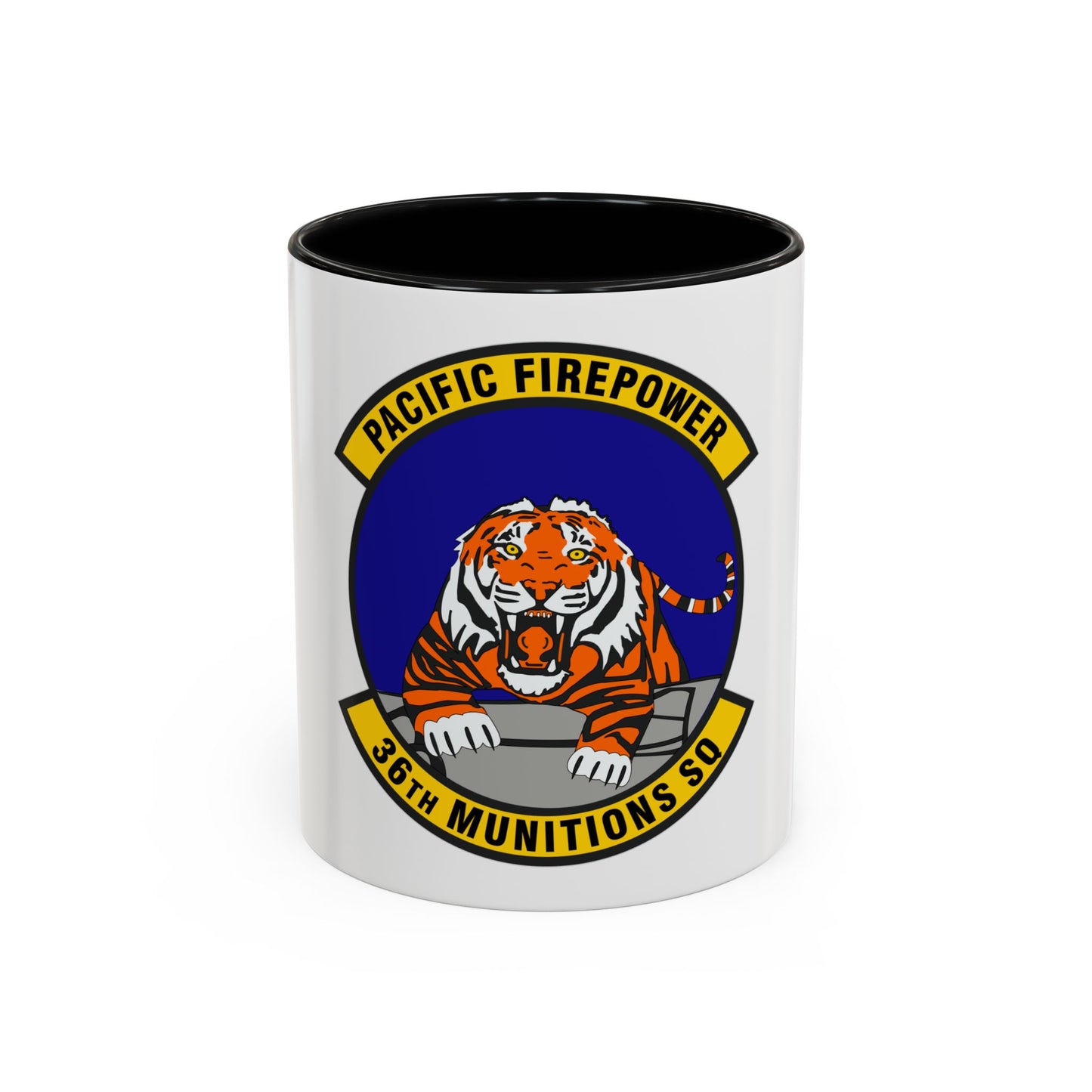 36 Munitions Squadron PACAF (U.S. Air Force) Accent Coffee Mug