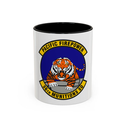 36 Munitions Squadron PACAF (U.S. Air Force) Accent Coffee Mug