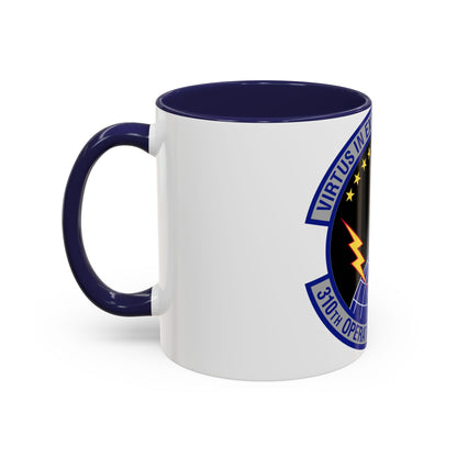 310th Operations Support Flight (U.S. Air Force) Accent Coffee Mug