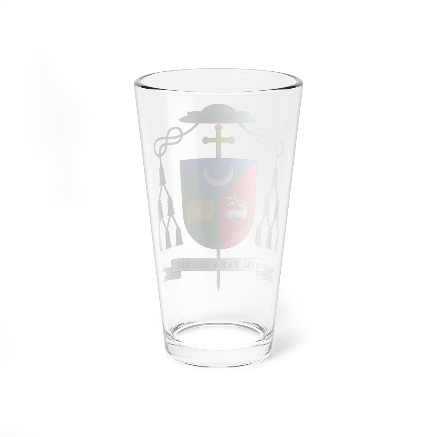Escudo de Escudo de Luiz Carlos Dias (Spain) (Coat of Arms) Pint Glass 16oz