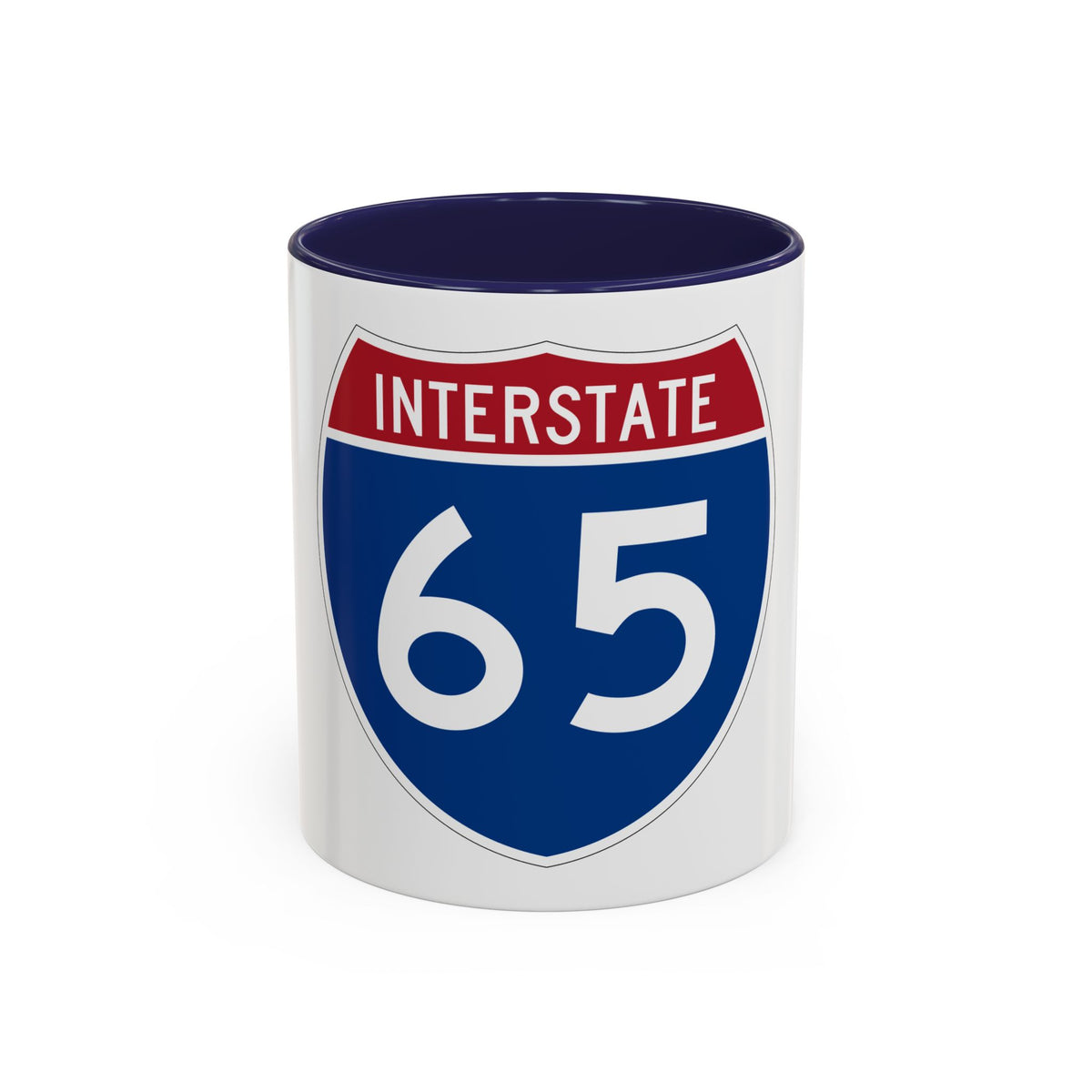 Interstate 65 (U.S. Highways) Accent Coffee Mug