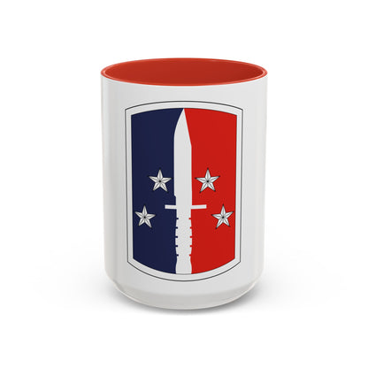 189th Infantry Brigade (U.S. Army) Accent Coffee Mug