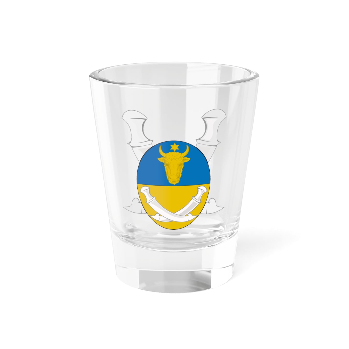Hangerli arms (Algeria) (Coat of Arms) Shot Glass 1.5oz