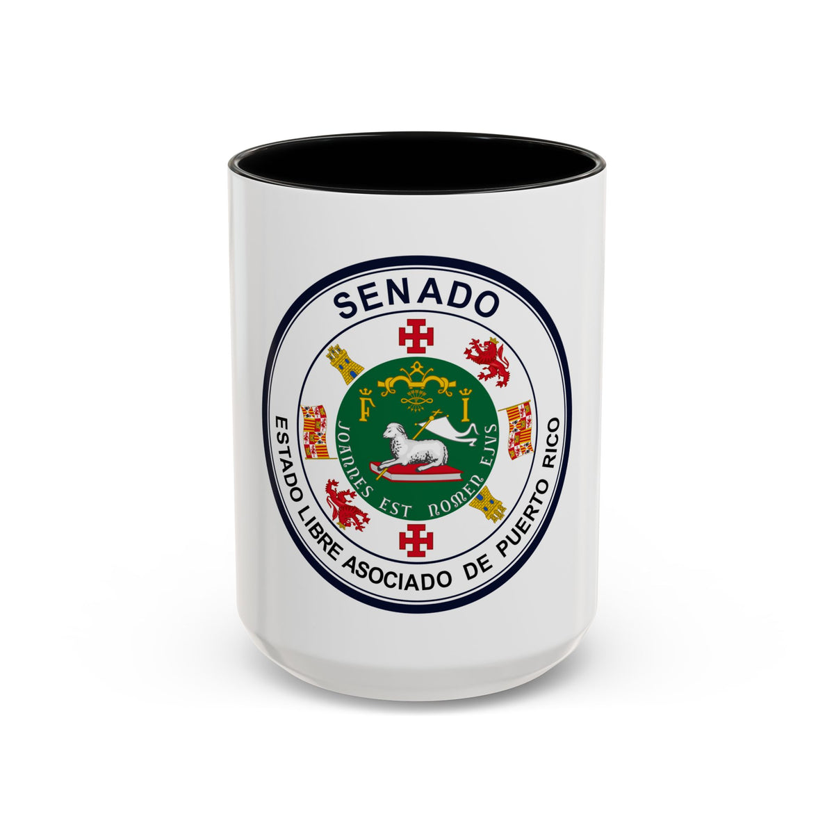Seal of Puerto Rico Senate - Accent Coffee Mug
