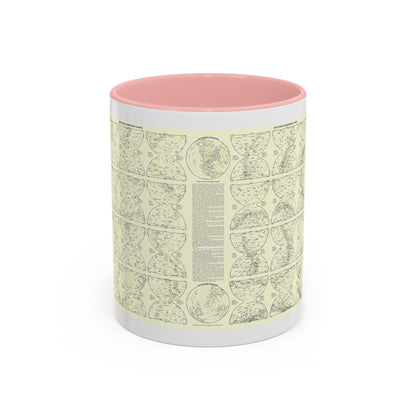 Heavens, The 2 (1957) (Map) Accent Coffee Mug