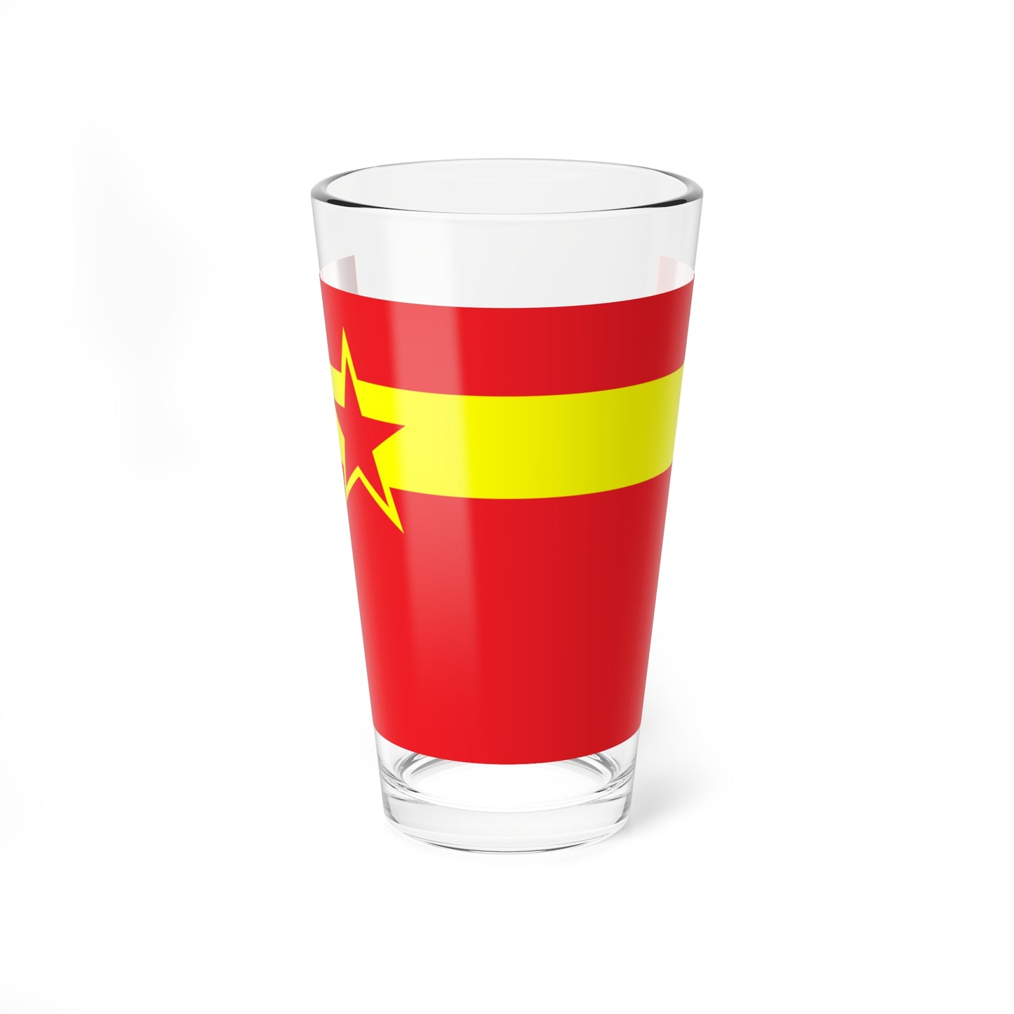 Proposed PRC national flag 015 (China) Pint Glass 16oz