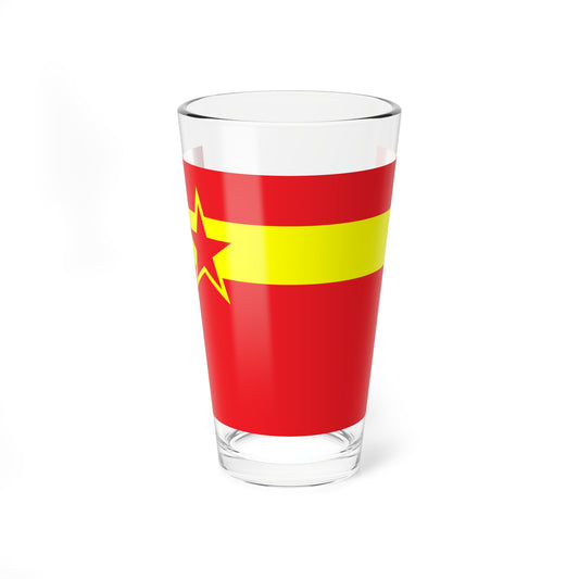 Proposed PRC national flag 015 (China) Pint Glass 16oz