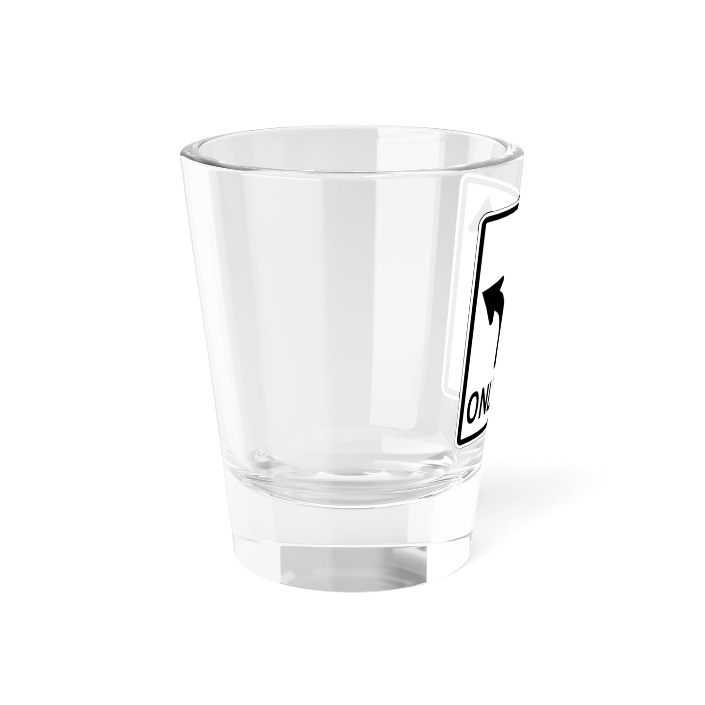 MUTCD-CA R61-1.1 (California) (Road Sign) Shot Glass 1.5oz