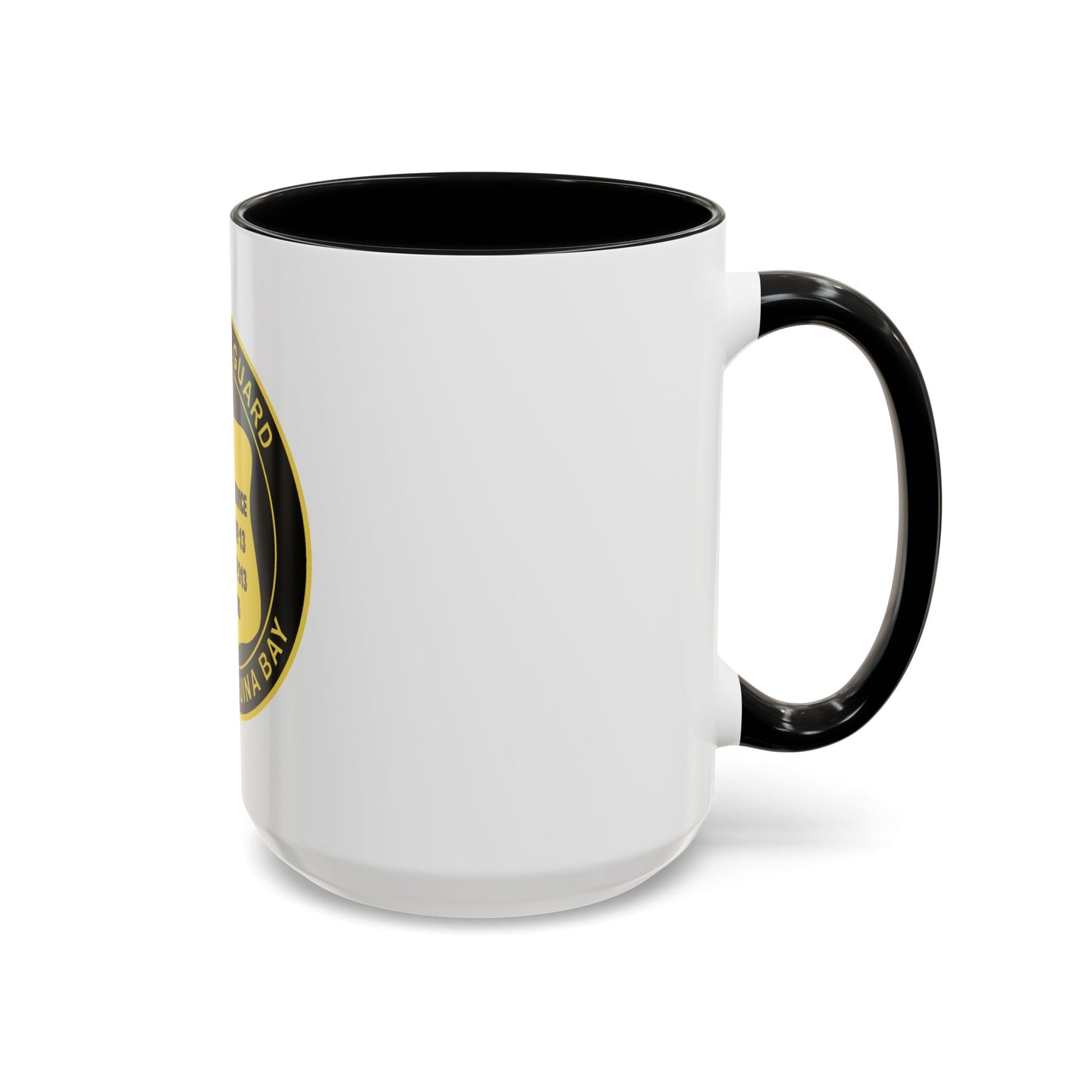 USCG Station Yaquina Bay (U.S. Coast Guard) Accent Coffee Mug