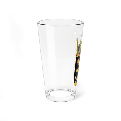 Västergötlands vapen crowned (Sweden) (Coat of Arms) Pint Glass 16oz