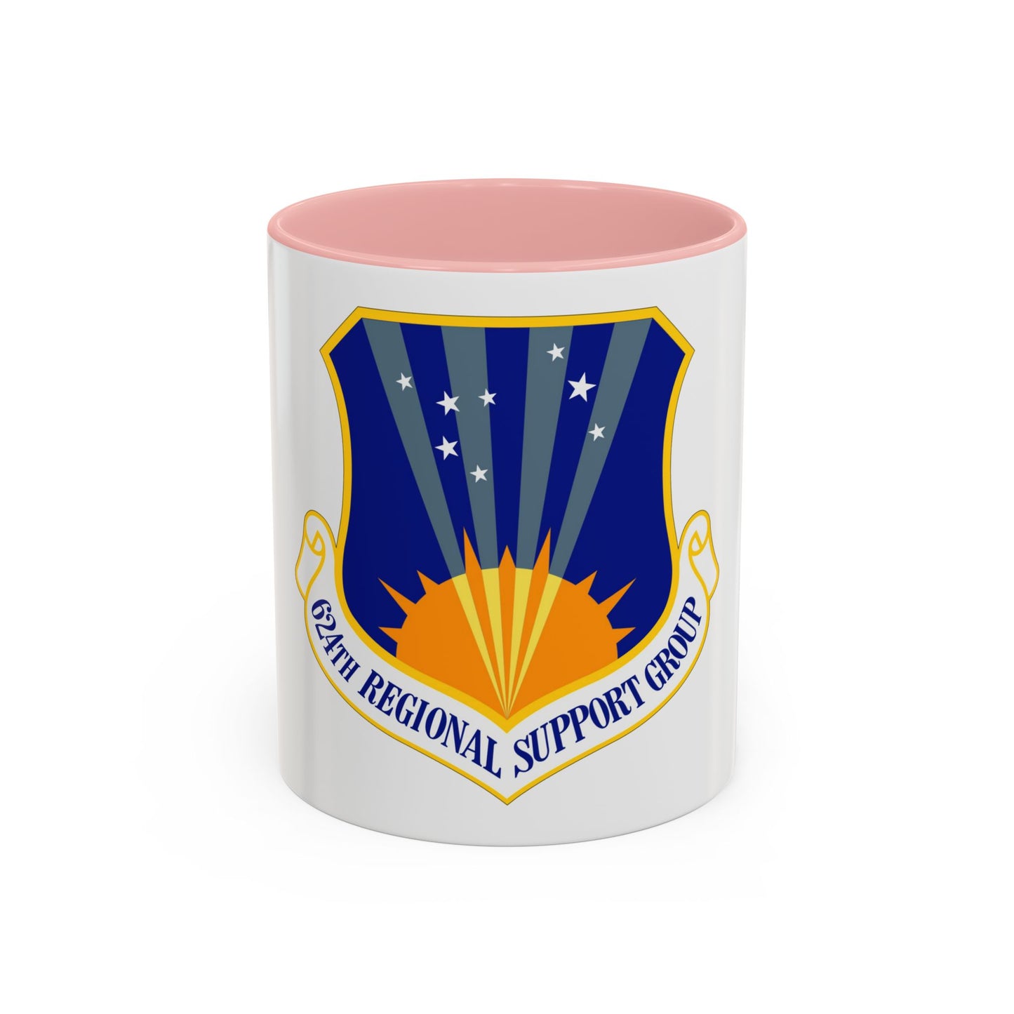 624th Regional Support Group (U.S. Air Force) Accent Coffee Mug