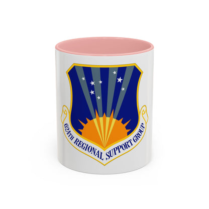 624th Regional Support Group (U.S. Air Force) Accent Coffee Mug