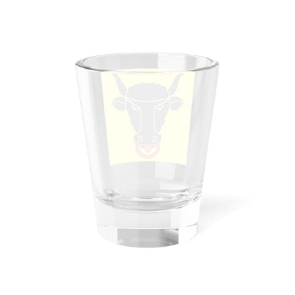 Flag of Canton of Uri (Switzerland) Shot Glass 1.5oz