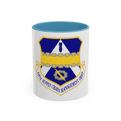448th Supply Chain Management Group (U.S. Air Force) Accent Coffee Mug