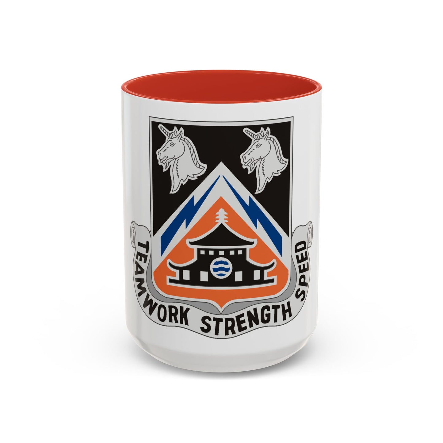43 Signal Battalion (U.S. Army) Accent Coffee Mug