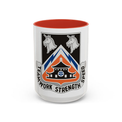 43 Signal Battalion (U.S. Army) Accent Coffee Mug