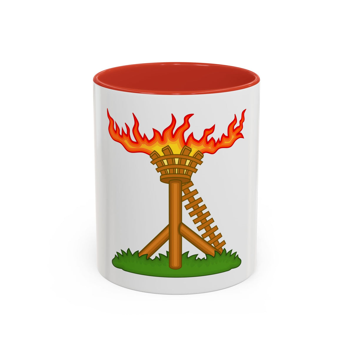 Fire Beacon Badge of Henry V - Accent Coffee Mug