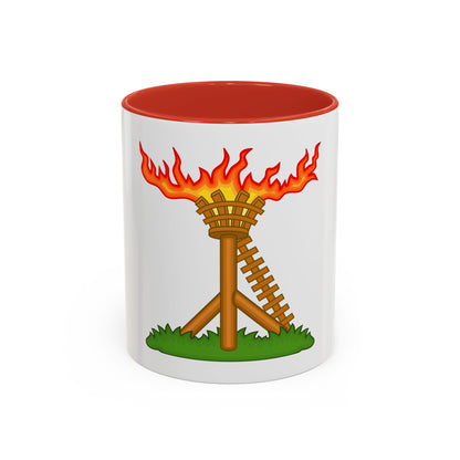 Fire Beacon Badge of Henry V - Accent Coffee Mug