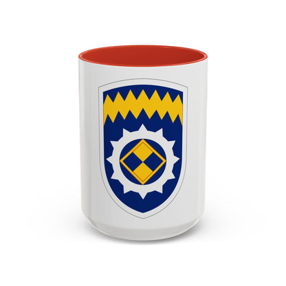 Alaska Support Command (U.S. Army) Accent Coffee Mug