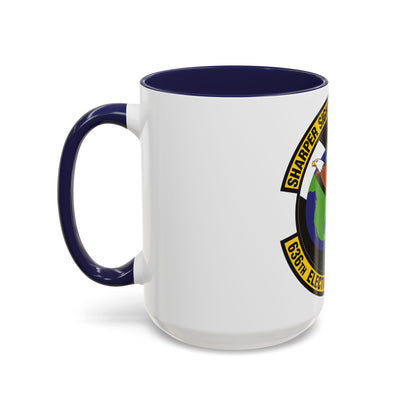 636th Electronic Systems Squadron (U.S. Air Force) Accent Coffee Mug