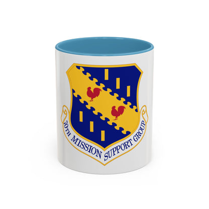 70th Mission Support Group (U.S. Air Force) Accent Coffee Mug