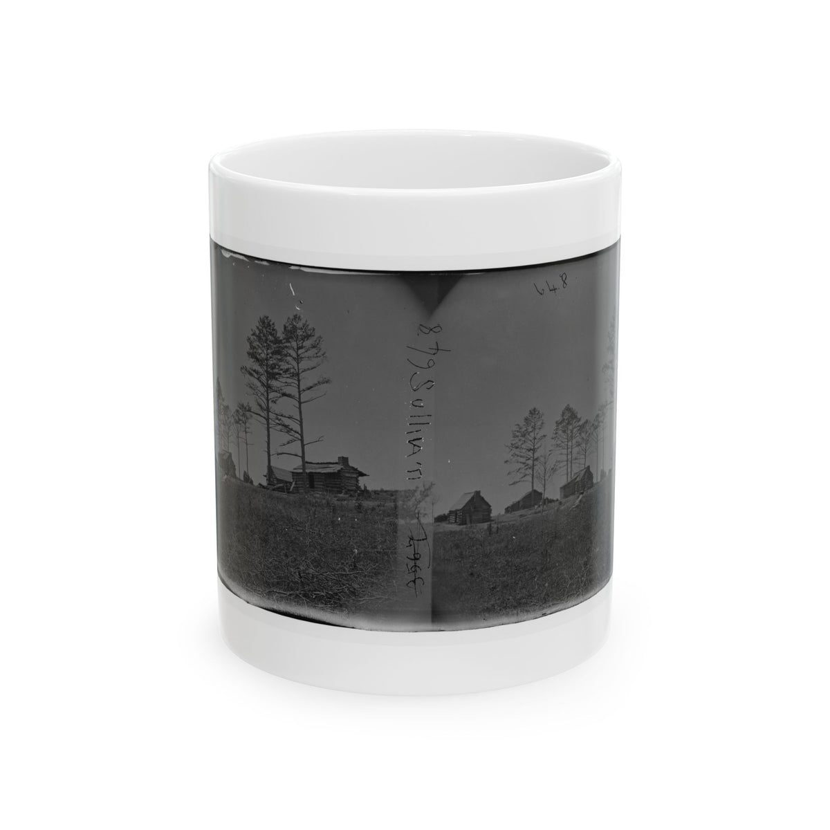 Manassas, Va. Confederate Winter Quarters (U.S. Civil War) White Coffee Mug
