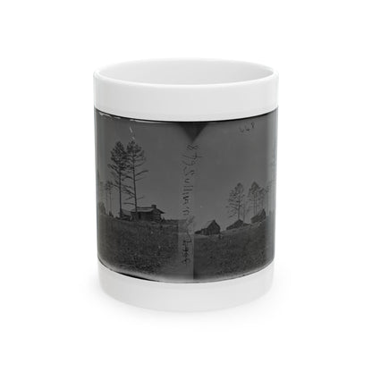 Manassas, Va. Confederate Winter Quarters (U.S. Civil War) White Coffee Mug