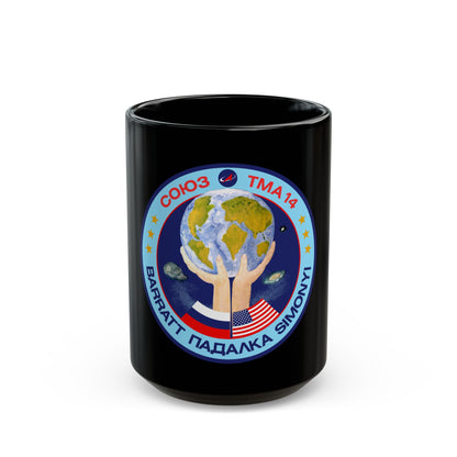Soyuz TMA-14 (Soyuz Programme) Black Coffee Mug