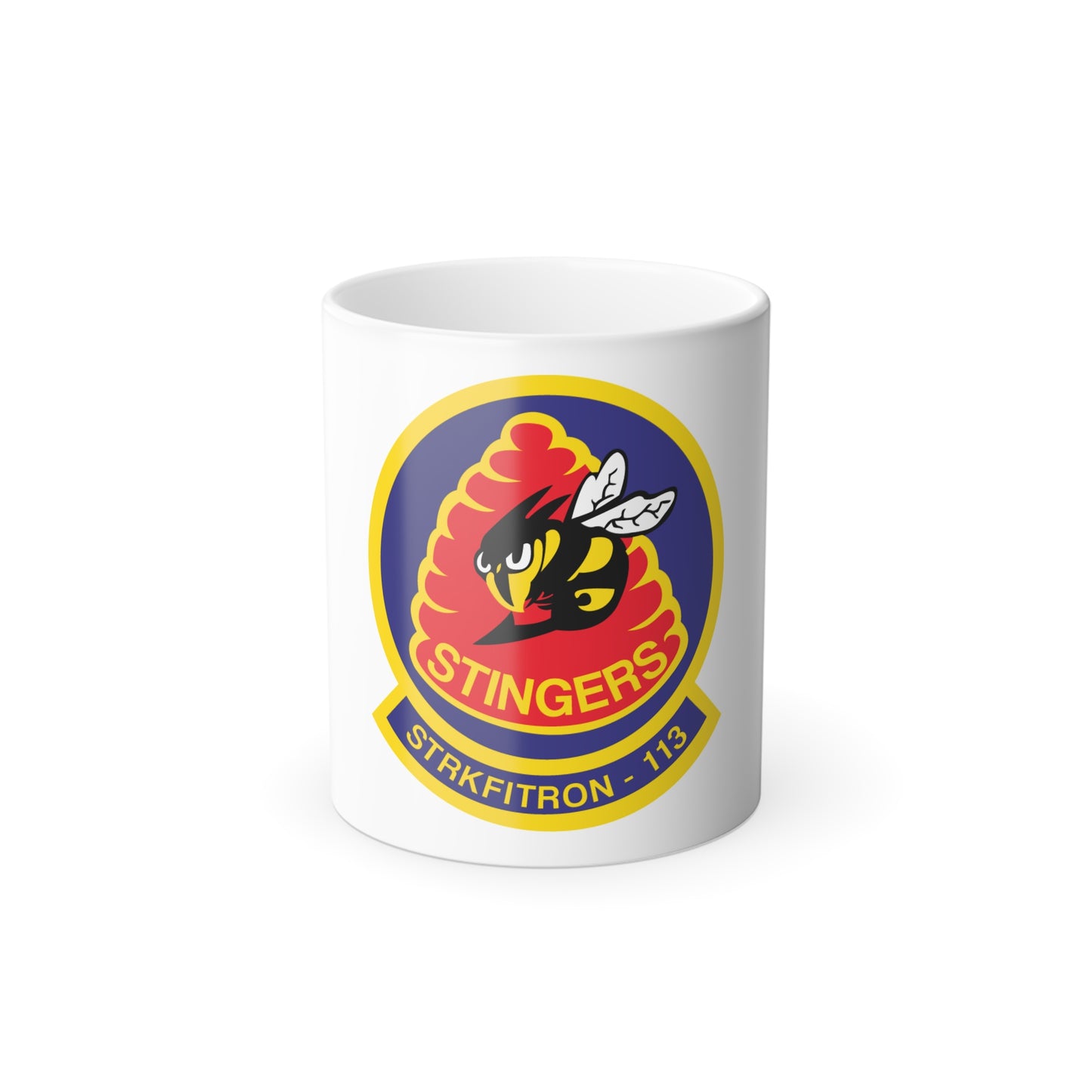 VFA 113 Stingers v2 (U.S. Navy) Color Changing Mug 11oz