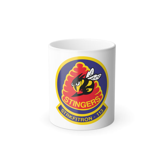 VFA 113 Stingers v2 (U.S. Navy) Color Changing Mug 11oz