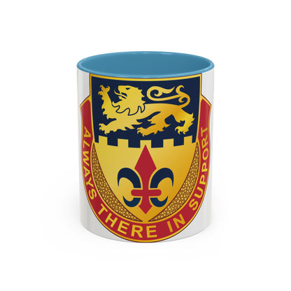 55 Personnel Services Battalion (U.S. Army) Accent Coffee Mug