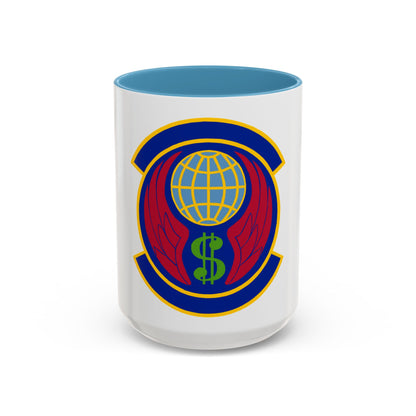 355 Comptroller Squadron ACC (U.S. Air Force) Accent Coffee Mug
