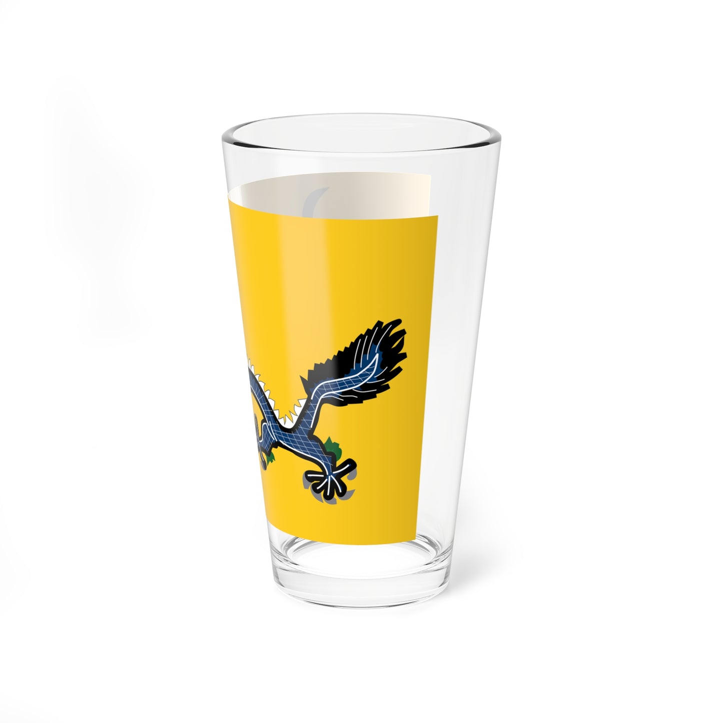 Flag of the Qing dynasty 1889-1912 (China) Pint Glass 16oz
