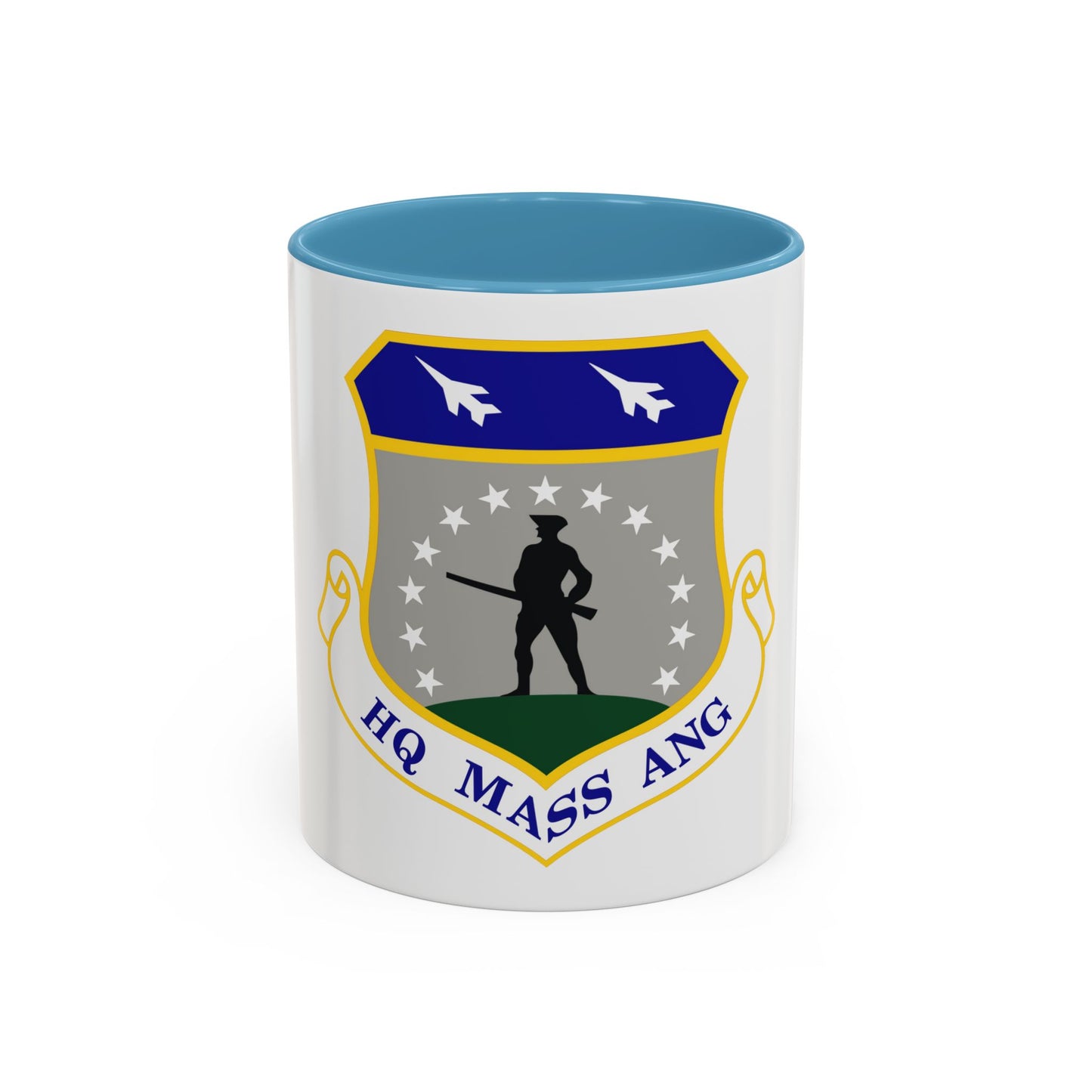 Headquarters Massachusetts Air National Guard (U.S. Air Force) Accent Coffee Mug