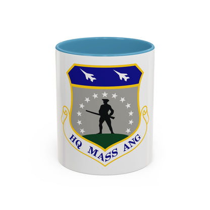 Headquarters Massachusetts Air National Guard (U.S. Air Force) Accent Coffee Mug