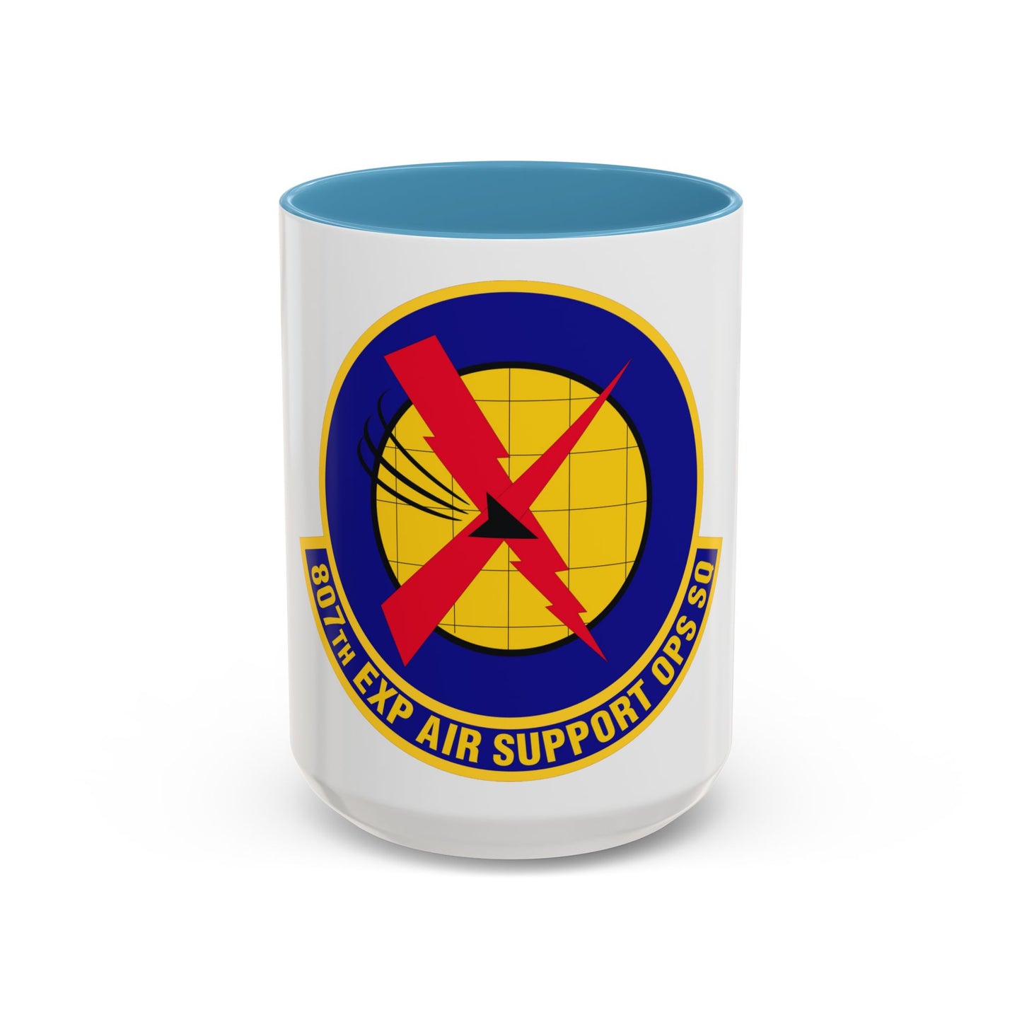 807th Expeditionary Air Support Operations Squadron (U.S. Air Force) Accent Coffee Mug