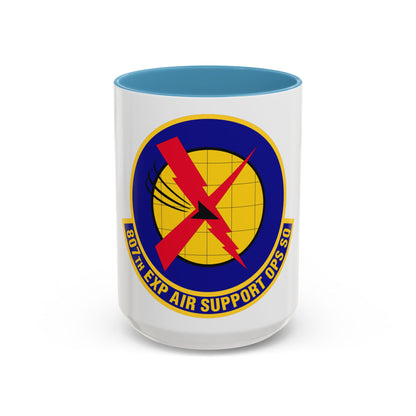 807th Expeditionary Air Support Operations Squadron (U.S. Air Force) Accent Coffee Mug