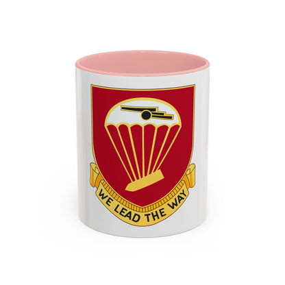 456th Airborne Field Artillery Battalion (U.S. Army) Accent Coffee Mug