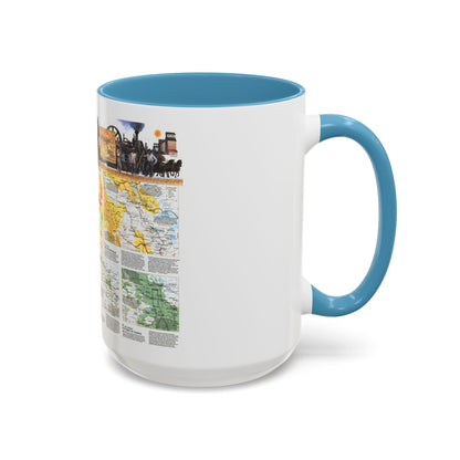 USA - Northern Plains 2 (1986) (Map) Accent Coffee Mug