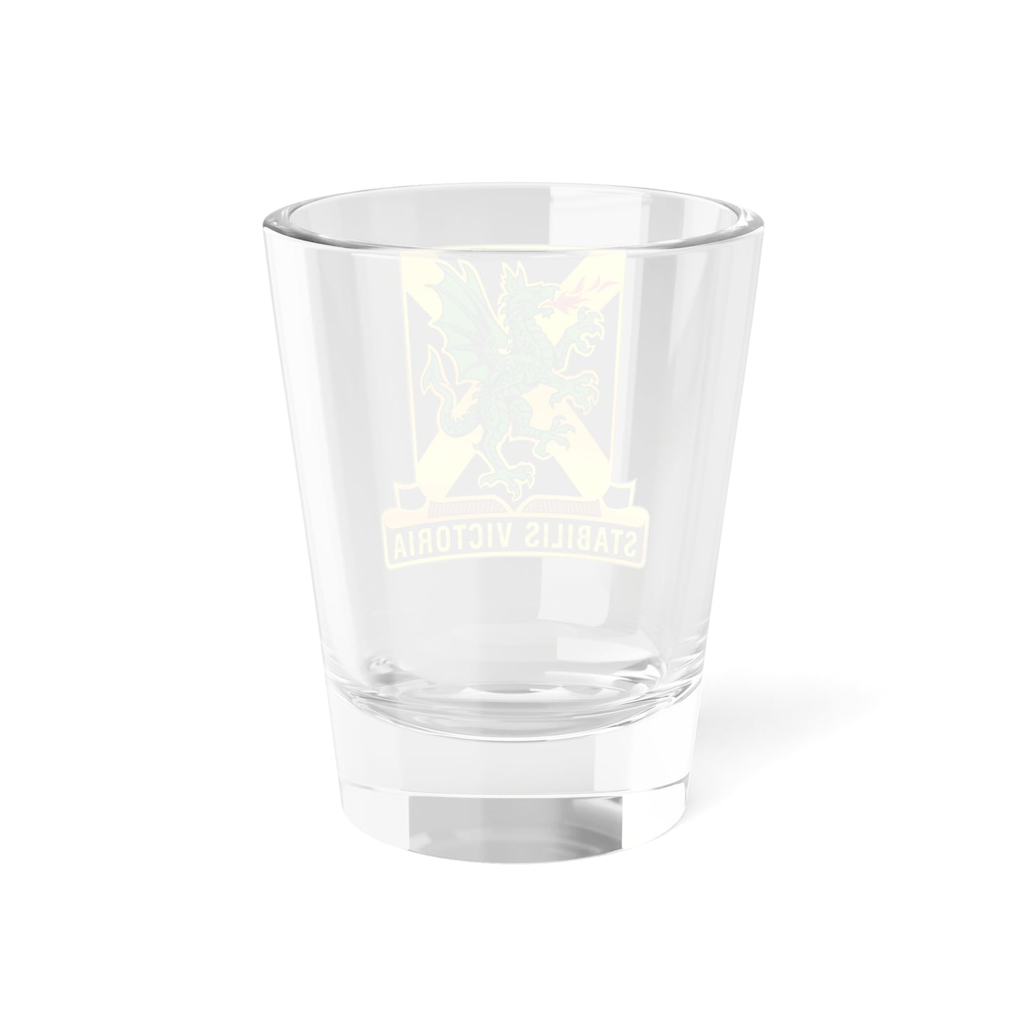 Verre à liqueur du 103e bataillon chimique (armée américaine) 1,5 oz