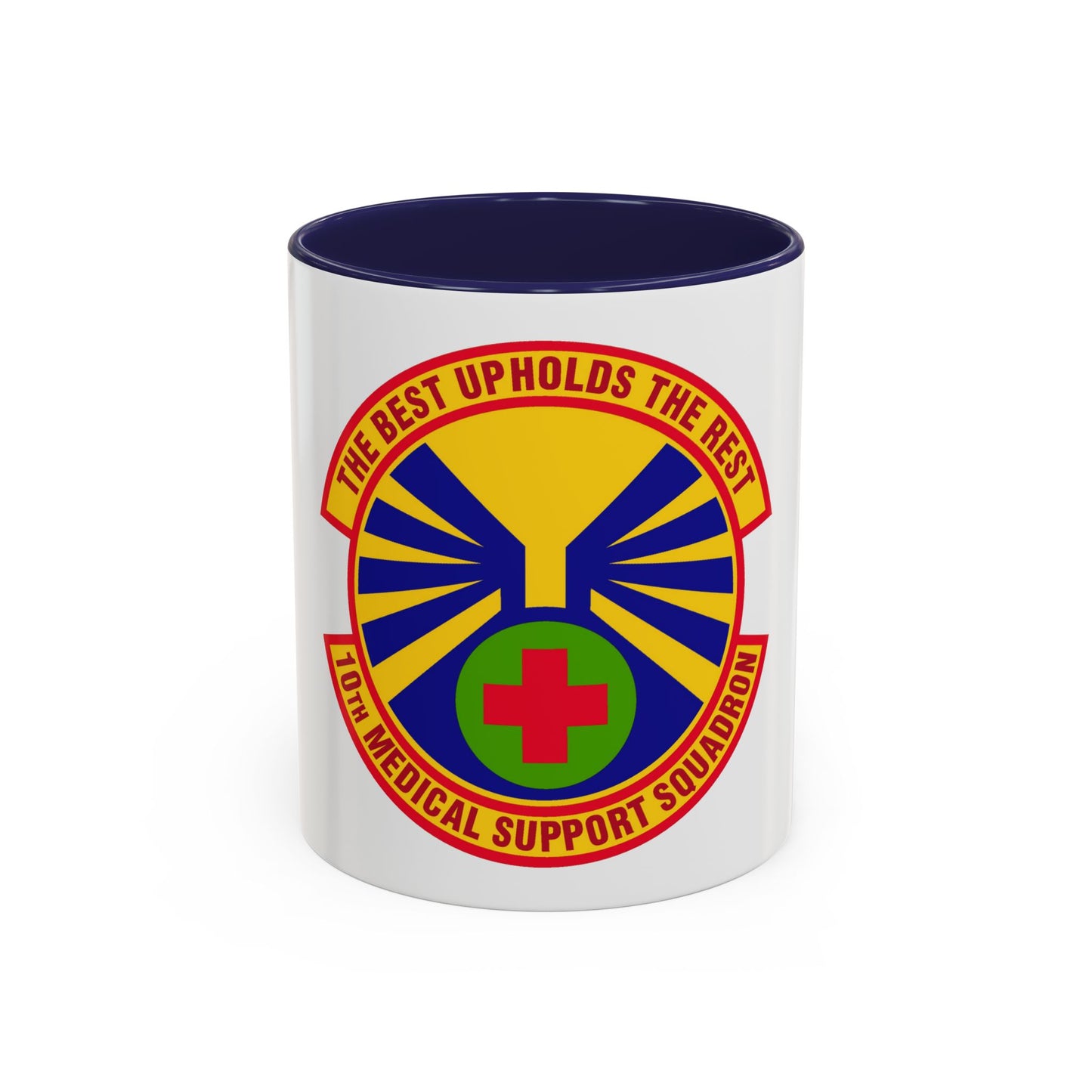 10th Medical Support Squadron (U.S. Air Force) Accent Coffee Mug
