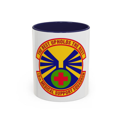 10th Medical Support Squadron (U.S. Air Force) Accent Coffee Mug