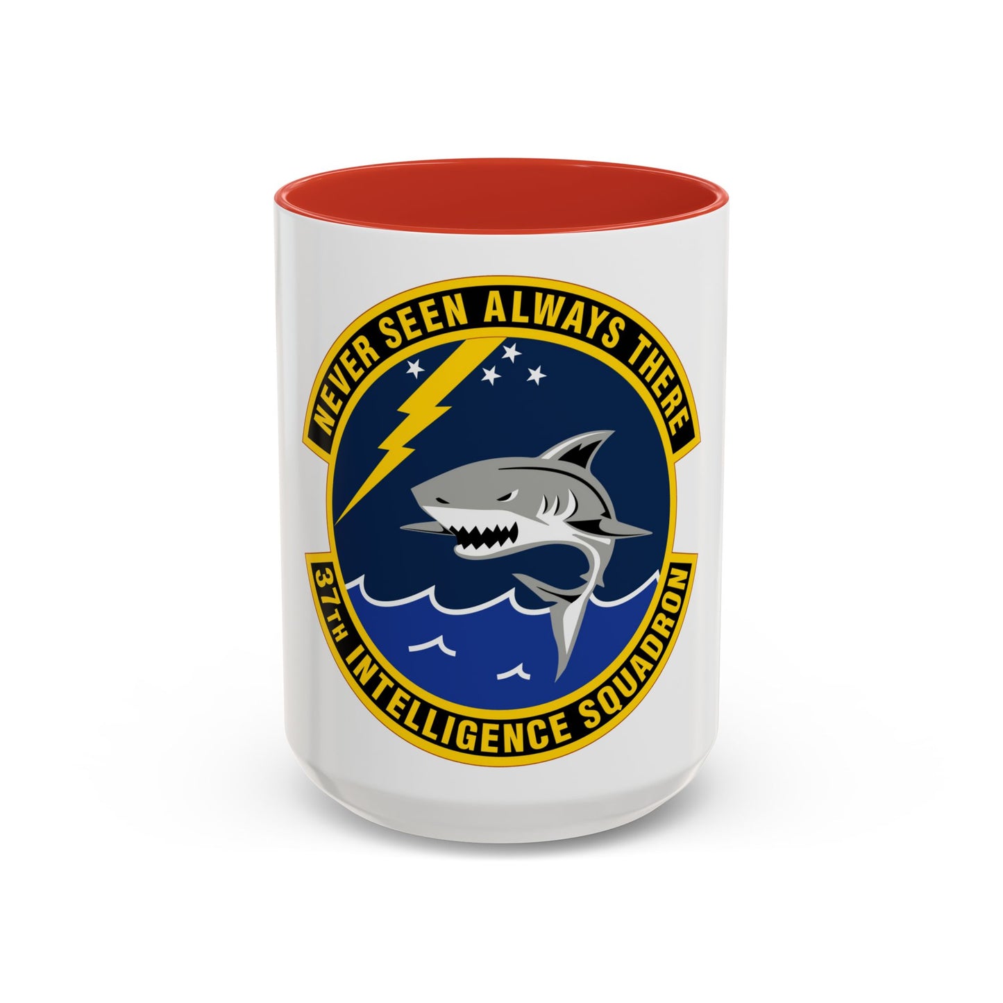 37 Intelligence Squadron ACC (U.S. Air Force) Accent Coffee Mug