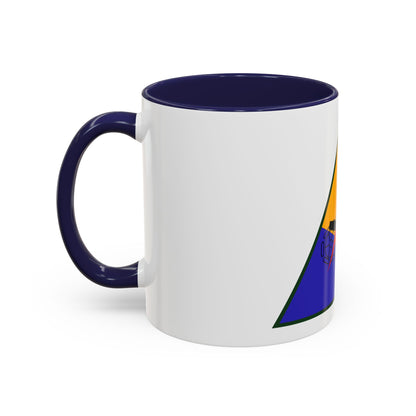 8th Armored Division (U.S. Army) Accent Coffee Mug