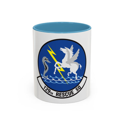 129 Rescue Squadron (U.S. Air Force) Accent Coffee Mug