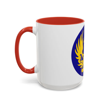 Tasse à café décorative pour le personnel militaire de l'administration des anciens combattants (armée américaine)