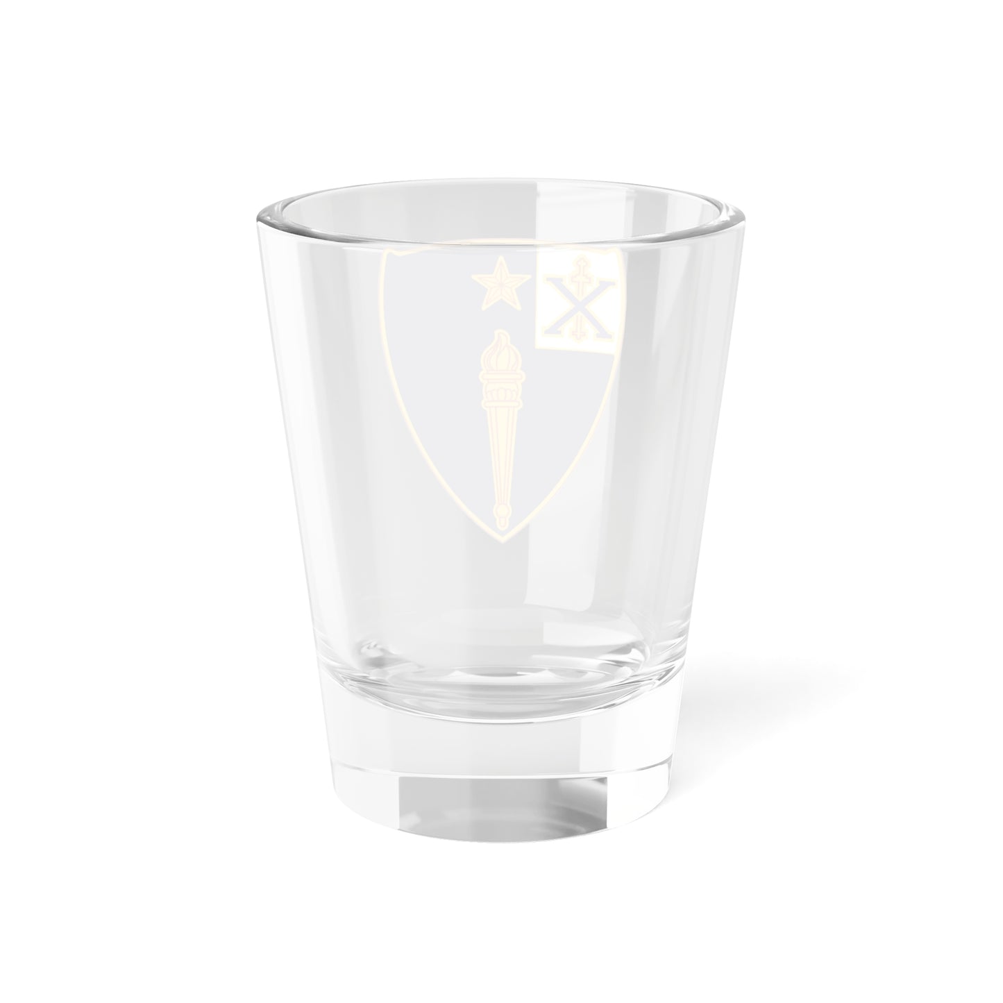 Verre à liqueur du 46e régiment d'infanterie (armée américaine) 1,5 oz