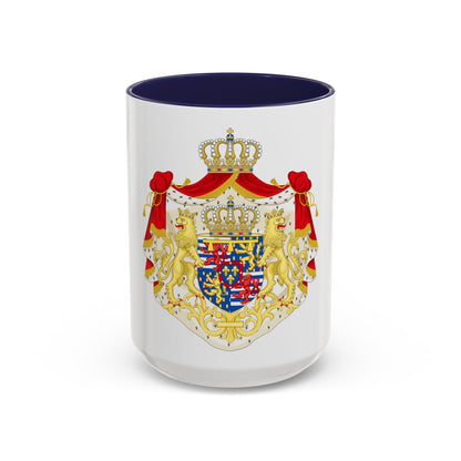Greater coat of arms of the Hereditary Grand Duke of Luxembourg (2000) - Accent Coffee Mug