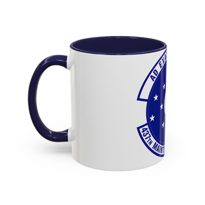 437th Maintenance Squadron (U.S. Air Force) Accent Coffee Mug